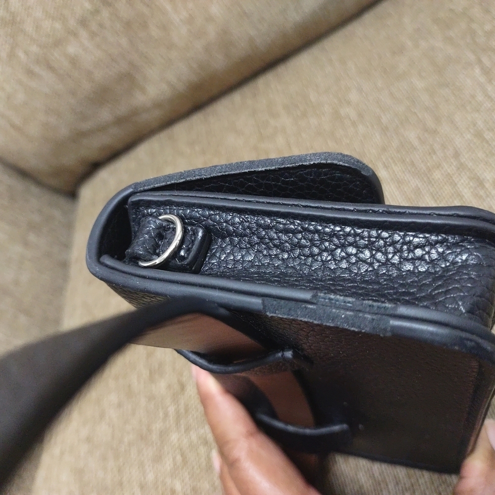 DKNY Mini Belt Bag For Women's, Synthetic  Black Leather - Picture 8 of 9